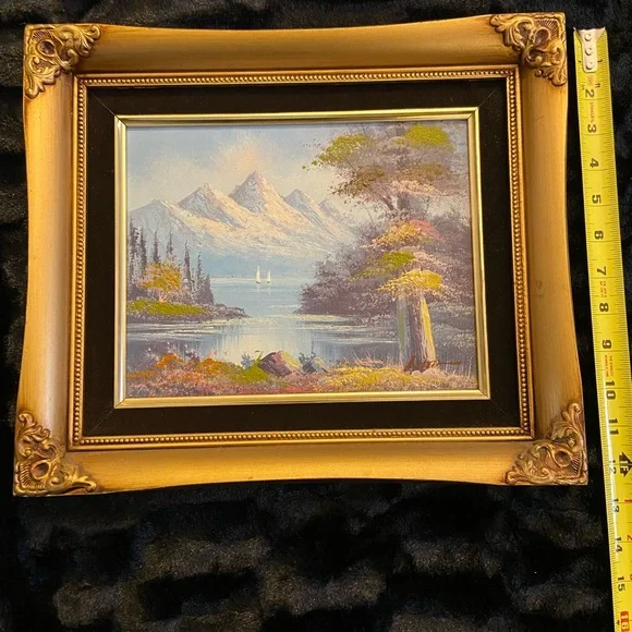 3 Vintage Signed Oil/ Acrylic on Canvas Paintings Various Artists & Sizes - Picture 3 of 16